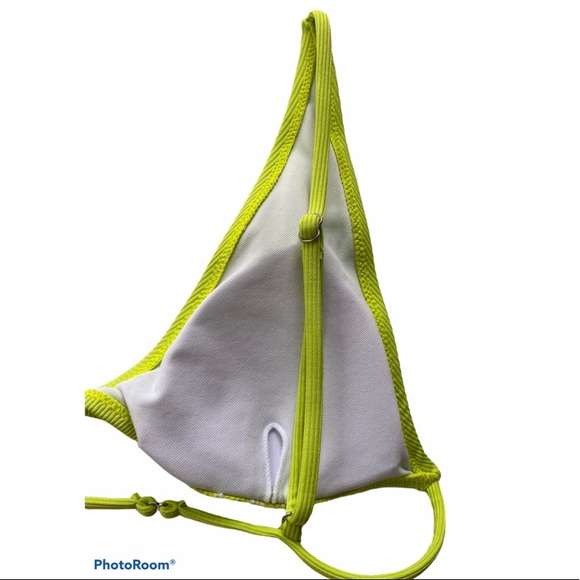 NWT Zaful Knotted Swim Top Size M - Picture 6 of 8